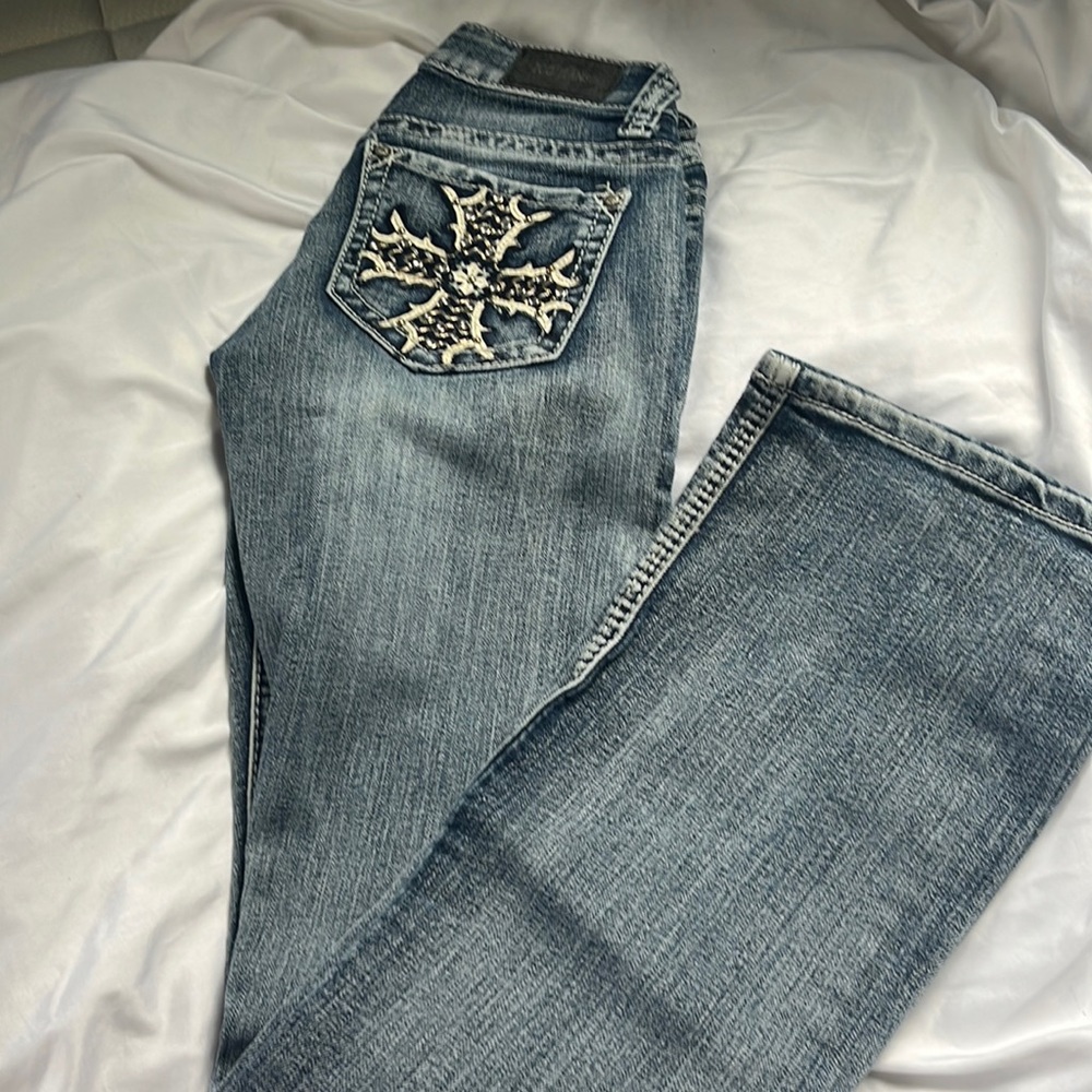 Cute y2k flare jeans